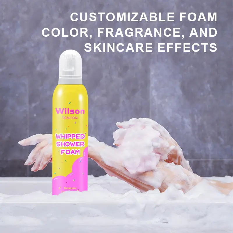 ​Alveg öðruvísi baðupplifun, WIlson Amino Acid Scented Shower Mousse er svo góð!