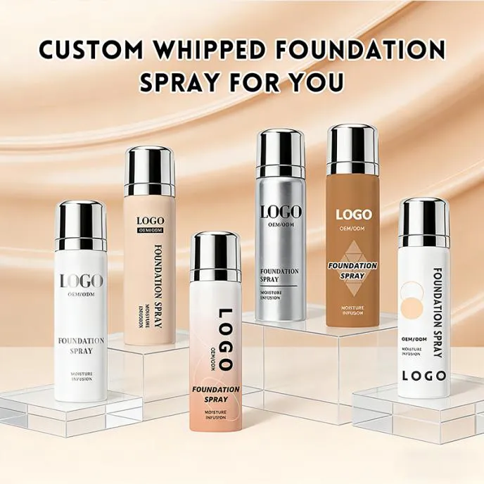 MUNURINN Á FUNDATION SPRAY OG LIQUID FOUNDATION